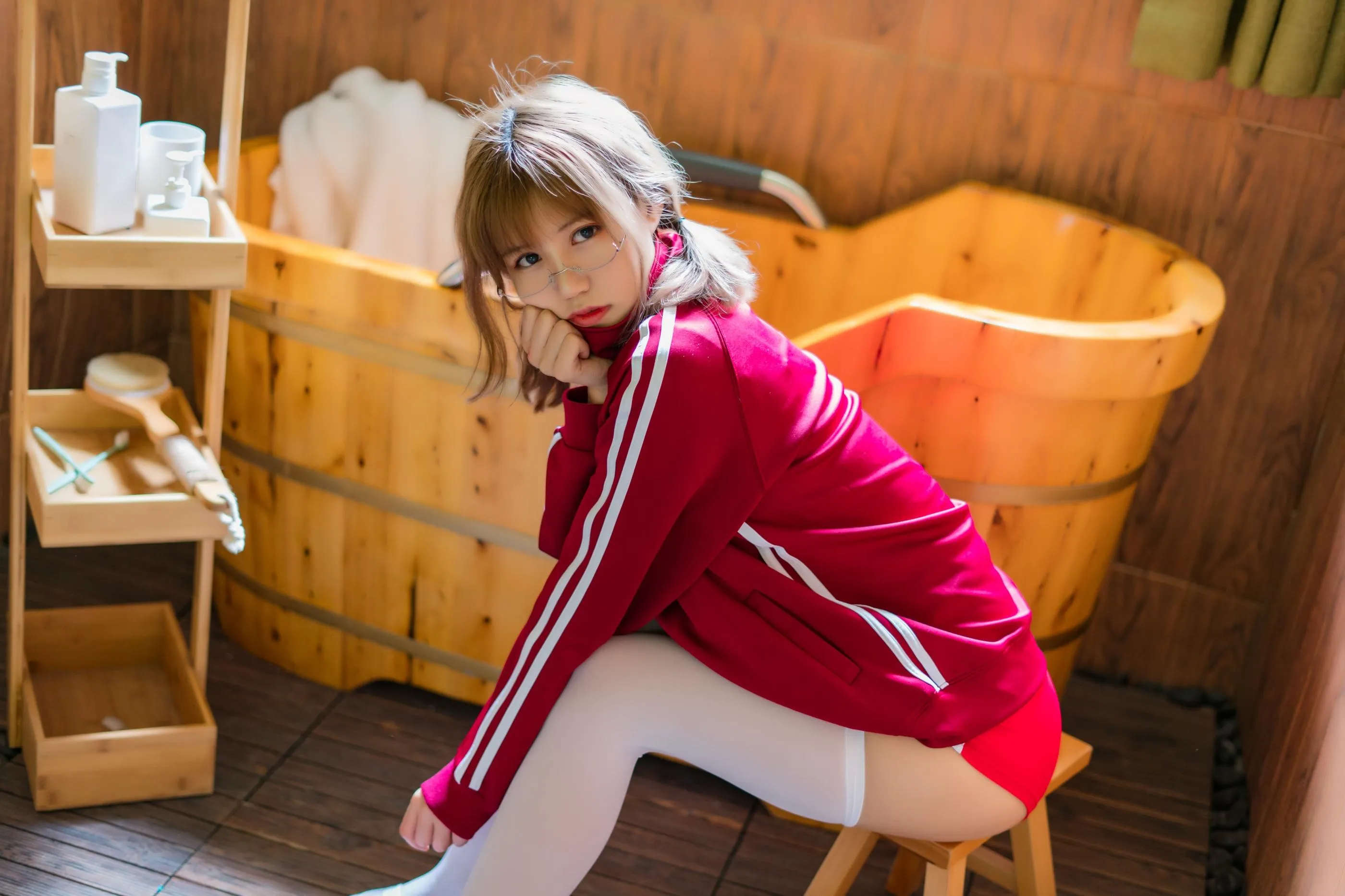 小仓千代w – NO.07 红色体操服 [48P]插图1